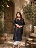 Siyah Chikankari Modal Black Kurti