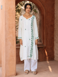 Sehar Chikankari Pure Muslin Kurti