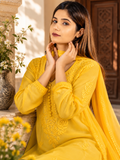 Heer Modal Chikankari Kurta Pant Dupatta Set